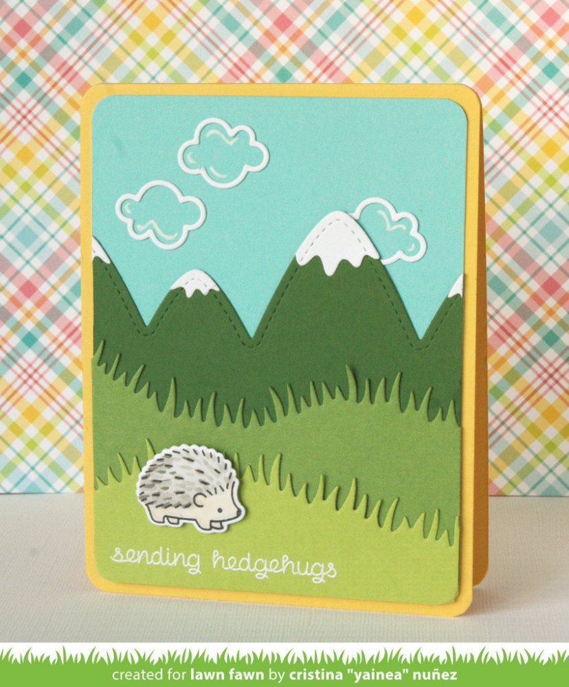 Lawn Fawn LF2350 Reveal Wheel Templates: Puffy Cloud Custom Craft Dies For Card Making - View #2