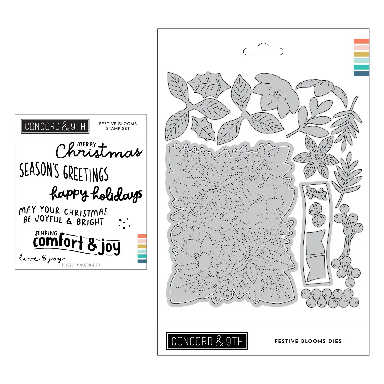 Concord & 9th Festive Blooms Bundle - Papiria