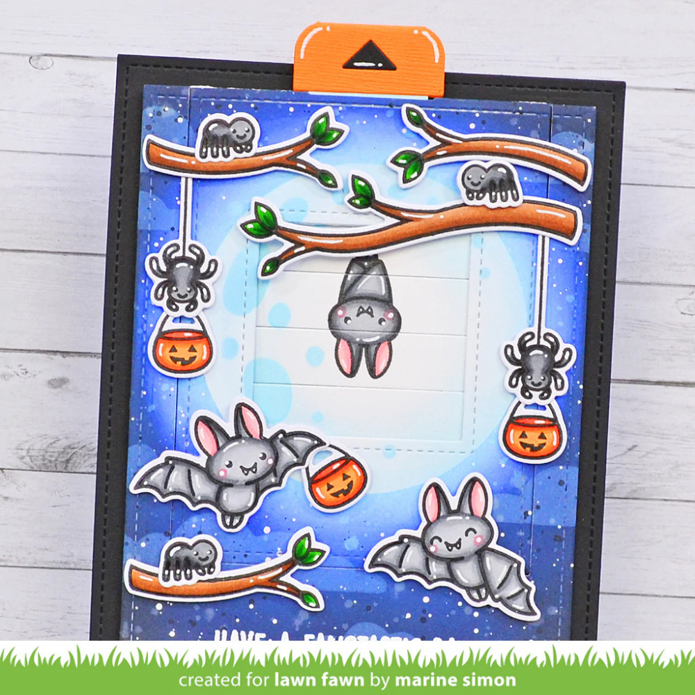 Lawn Fawn Nighttime Sky Stencil - Papiria