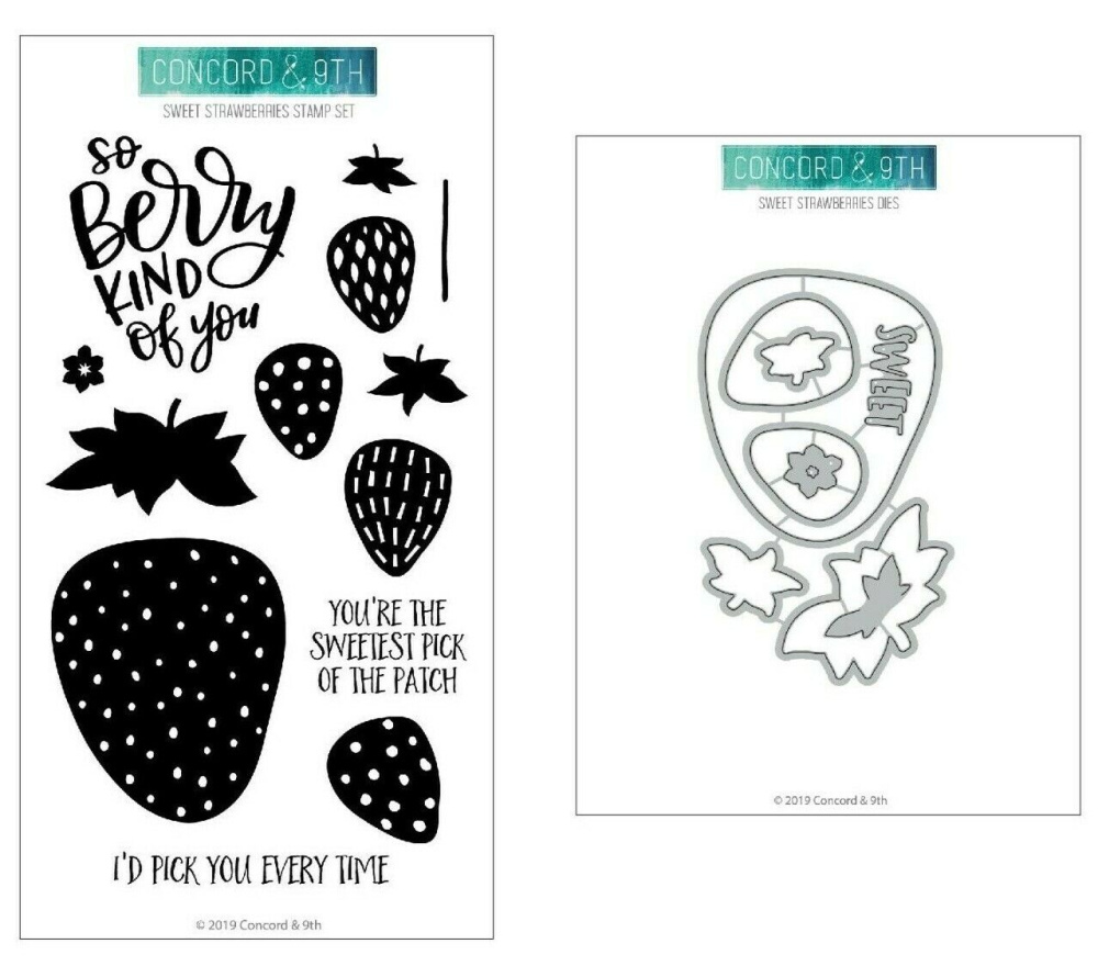 Concord & 9th Sweet Strawberries Bundle - Papiria